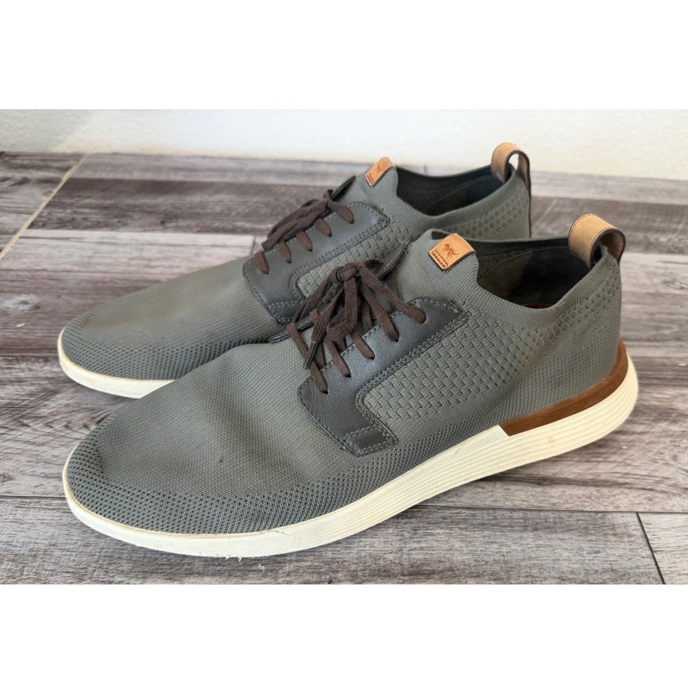 Wolf & Shepherd SwiftKnit Derby Shoes Mens Size 12 Gray Lace Up Casual Sneakers